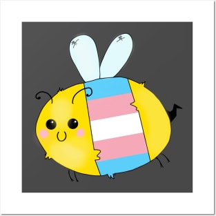 Pride Bees - Transgender Posters and Art